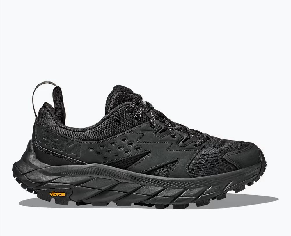 NEW HOKA men's anacapa breeze low shoes in black